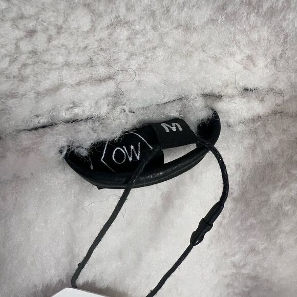 OW Collection Stockholm vegan leather moto jacket size medium, nwt - Picture 7 of 8